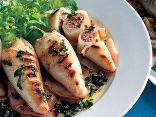 Kalamar Dolması Tarifi ve Malzemeleri